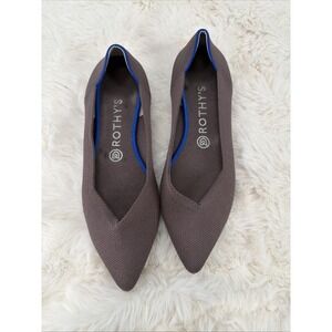 Rothy's The Point Mink Retired Slip On Flat Shoes Women's Size 9